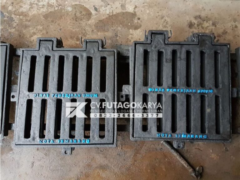 Grill Grating Besi Penutup Saluran Air Futago Karya