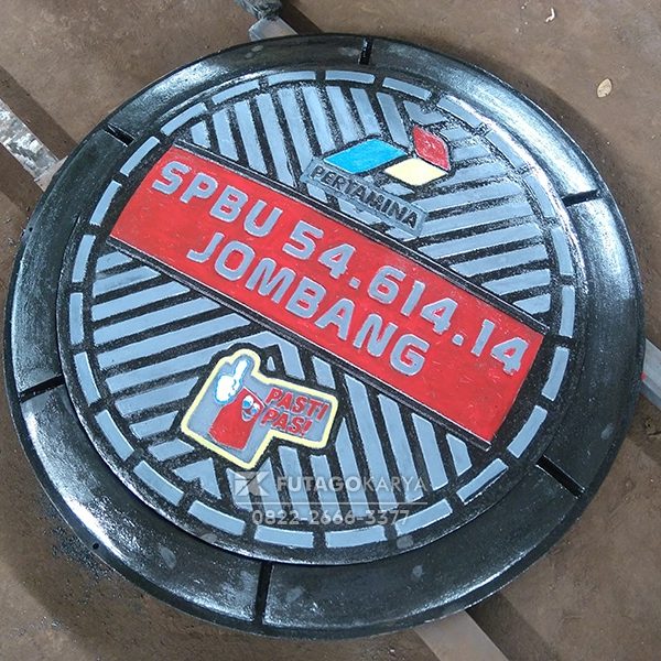 Manhole Cover SPBU Pertamina