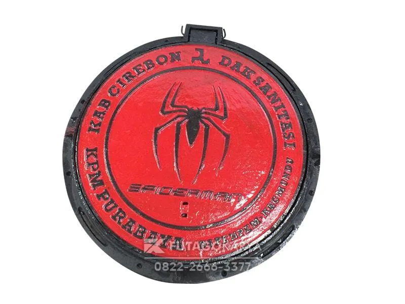 Manhole Cover Sanimas IPAL Komunal Unik