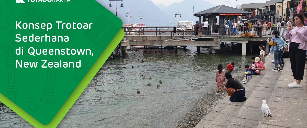 konsep trotoar sederhana