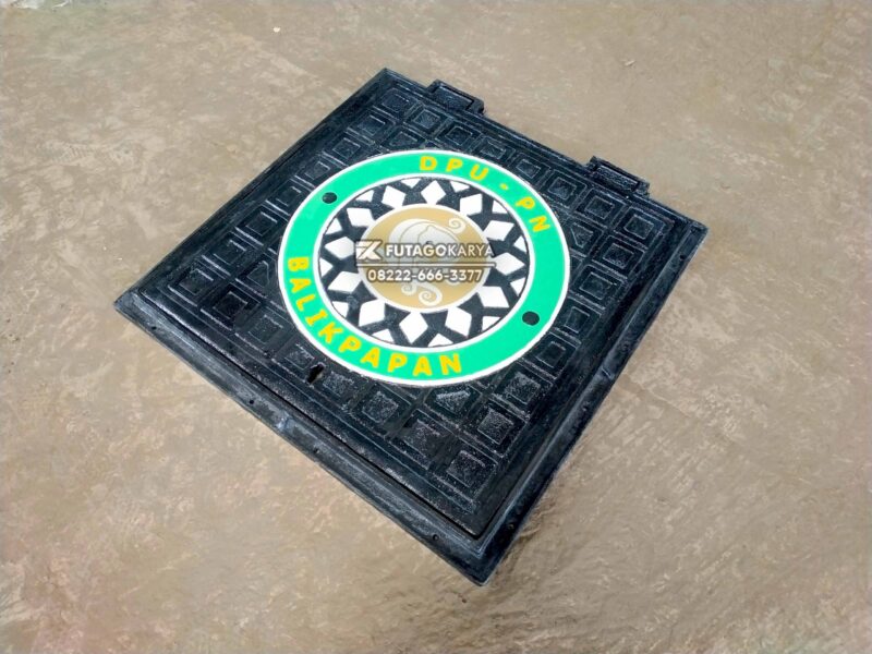 Manhole Cover Pelengkap Drainase Kota Balikpapan 2021 Zwilling Teknindo