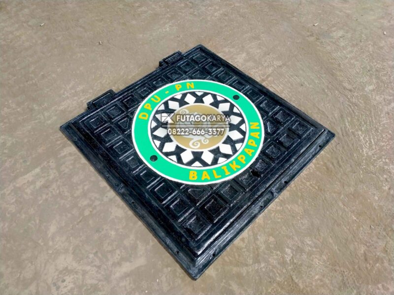 Manhole Cover Pelengkap Drainase Kota Balikpapan 2021 Zwilling