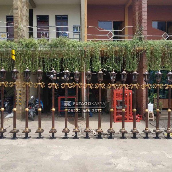 Tiang Lampu Hias Kesan Antik scaled 600x600