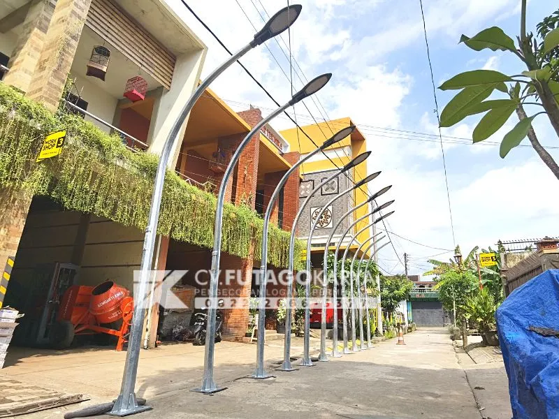 Supplier Tiang Lampu PJU bahan berkualitas