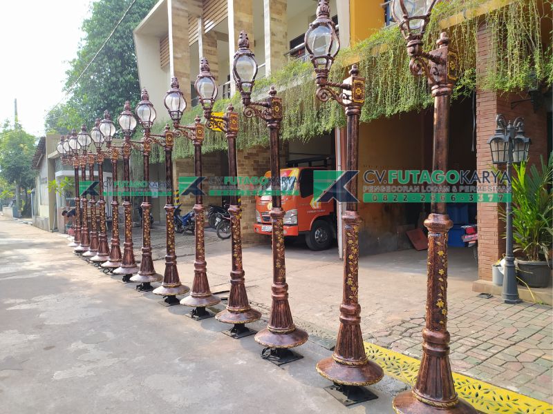 Pilihan Bentuk dan Desain Tiang Lampu