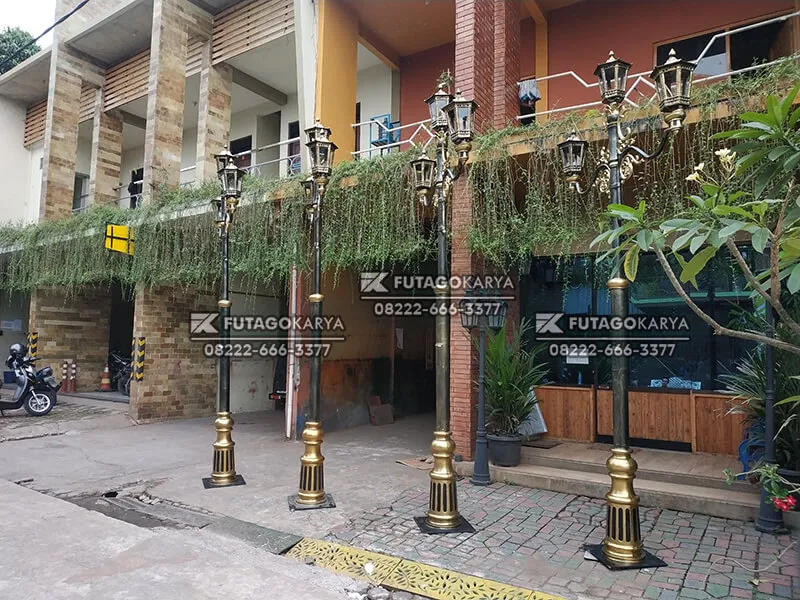 Permintaan Tiang Lampu untuk Penataan Kota dan Kawasan Publik