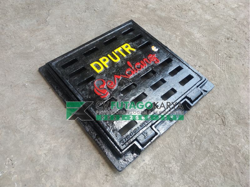 grill cover tutup besi selokan