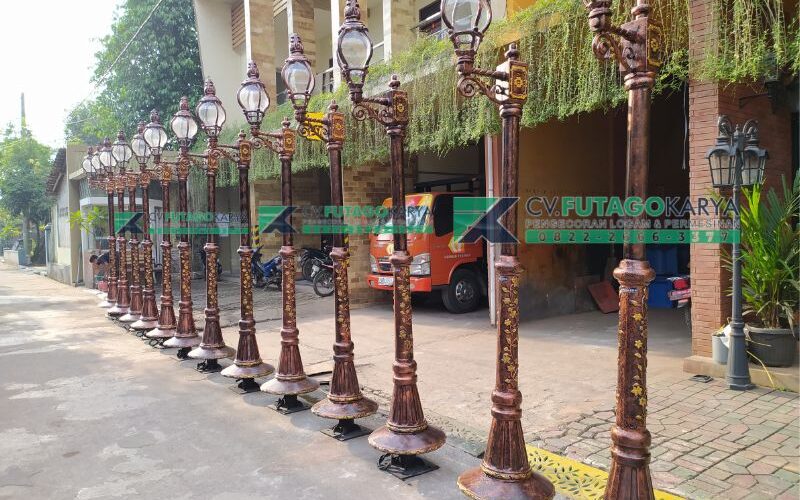 Jual Tiang Lampu Besi berkualitas