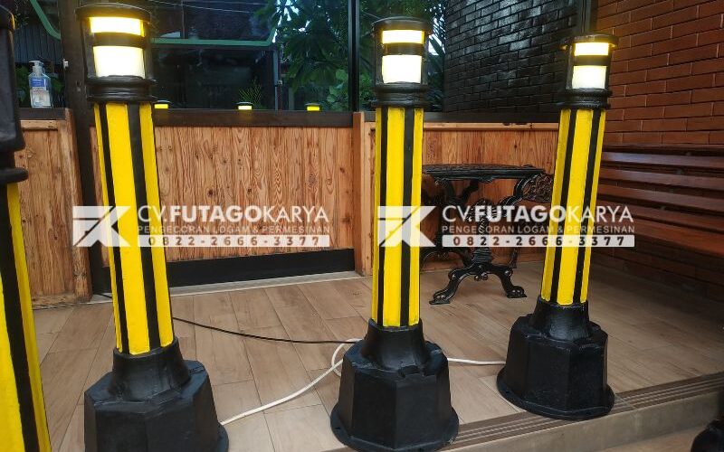 Jual Bollard Lampu Trotoar Pedestrian Murah 800x500