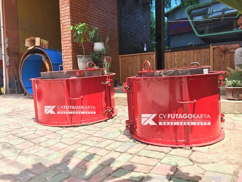 Jual Cetakan Gorong Gorong Besi berkualitas