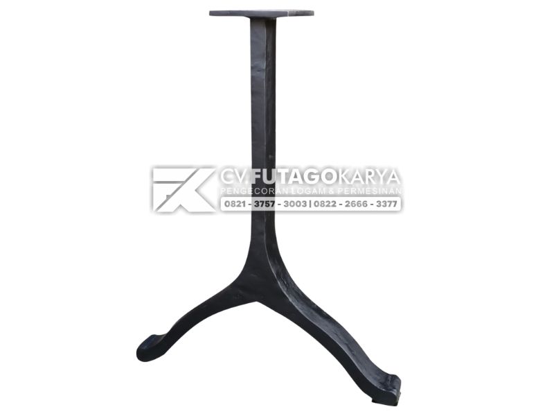 Kaki Meja Makan Besi cor
