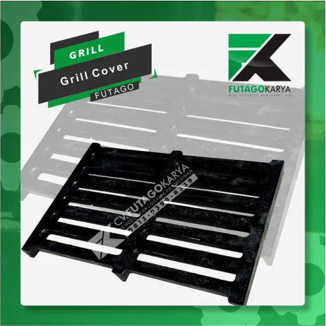 Grill Cover Custom Hitam Polos