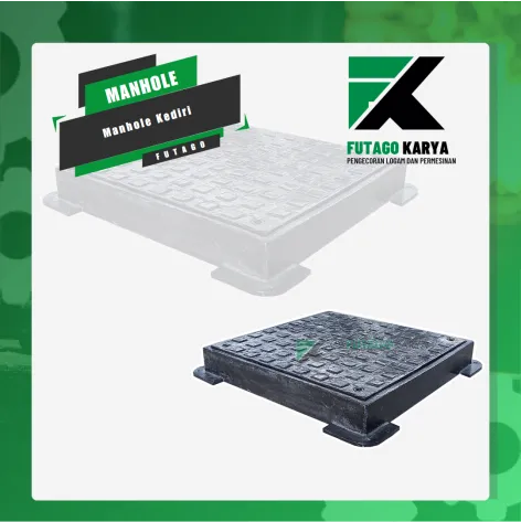 Manhole Custom Cover Hitam Kediri