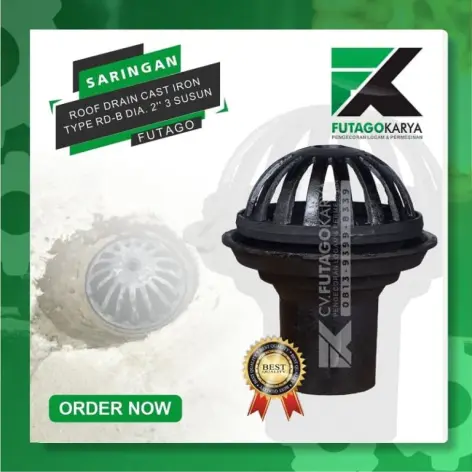 Roof drain diameter 3 inc 3 susun