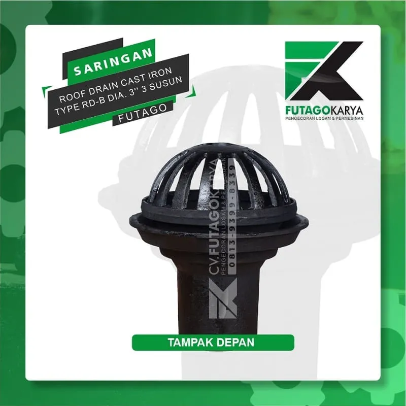 produsen roof drain 3 inci