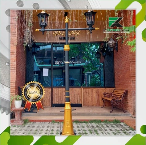 Tiang Lampu Antik cabang Dua Jogja