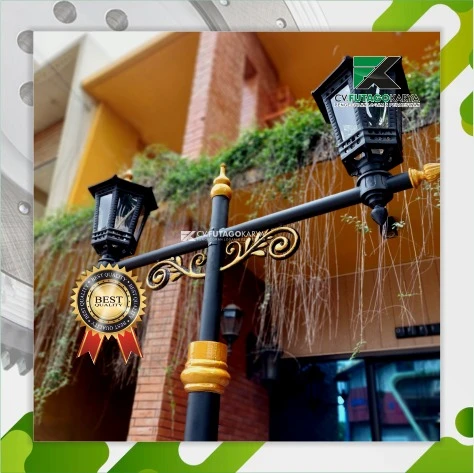 Tiang Lampu Antik cabang Dua Jogja