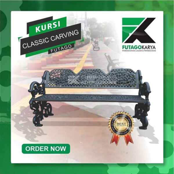 Kursi Classic Carving Metal Casting 1 600x600