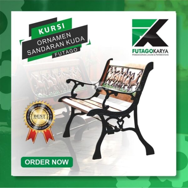 Kursi Taman Ornamen Kuda 1 600x600