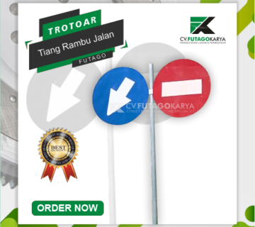 Tiang Papan Rambu Jalan Tipe 3 - Futago Karya