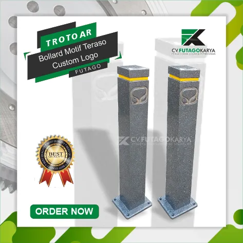 Bollard Motif Teraso PT Brantas 1 1