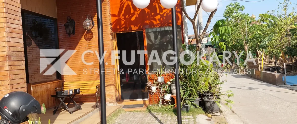 Tiang lampu minimalis
