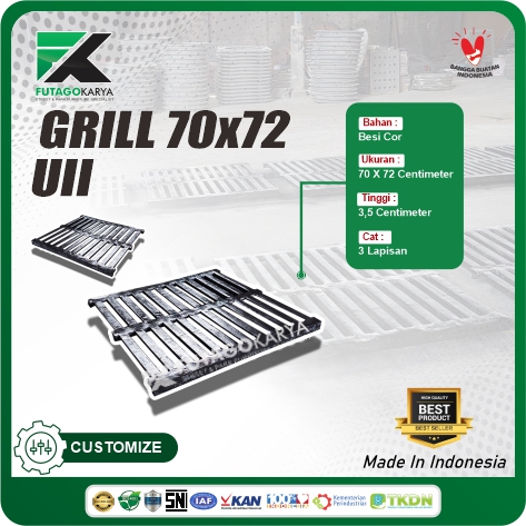 GRILL 70x72 UII