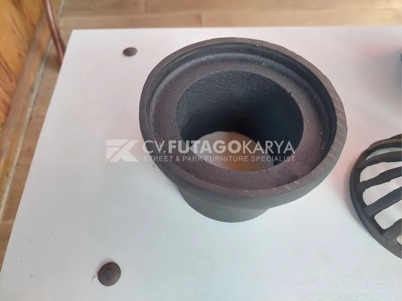 Roof drain besi cor