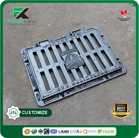 grill besi penutup saluran