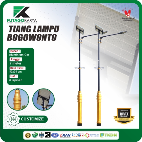 TIANG LAMPU BOGOWONTO
