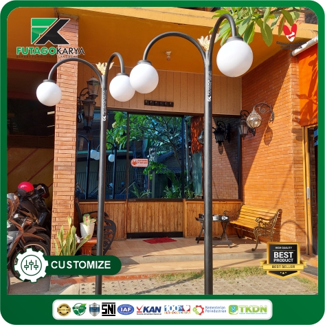 TIANG LAMPU CABANG 2 TANAH LAUT 2