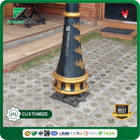 TIANG LAMPU CABANG 5 SDA TANAH LAUT 2