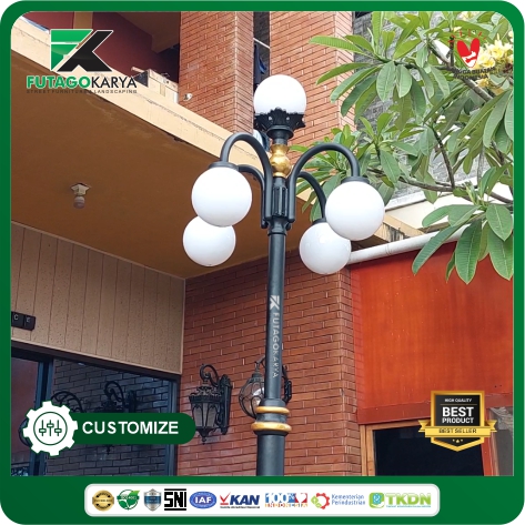 TIANG LAMPU CABANG 5 SDA TANAH LAUT 3