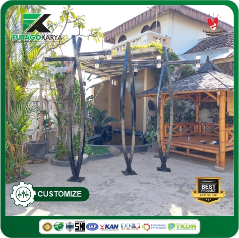 TIANG LAMPU CV ALFAEN BANJARMASIN 1