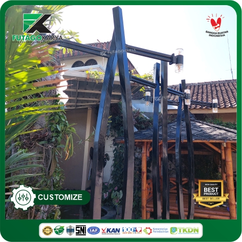 TIANG LAMPU CV ALFAEN BANJARMASIN 2