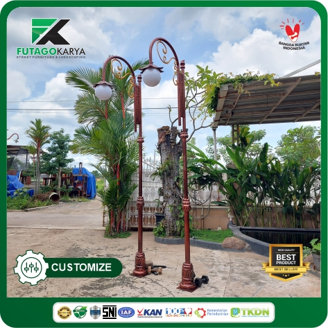 TIANG LAMPU FUTAGO KARYA JOGJA 1