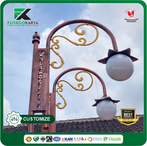 TIANG LAMPU FUTAGO KARYA JOGJA 2