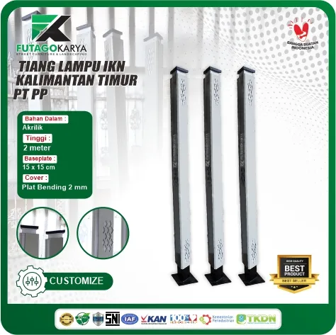 Tiang lampu taman