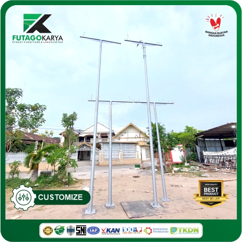 TIANG LAMPU PJU & SOROT SOLO 1