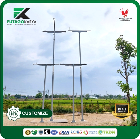 TIANG LAMPU PJU & SOROT SOLO 2