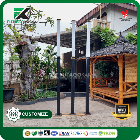 TIANG LAMPU TAMAN CV SRI ROMO MAGELANG 2
