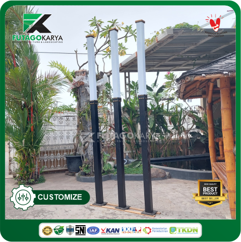 TIANG LAMPU TAMAN CV SRI ROMO MAGELANG 4