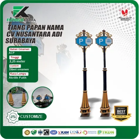 Tiang papan rambu
