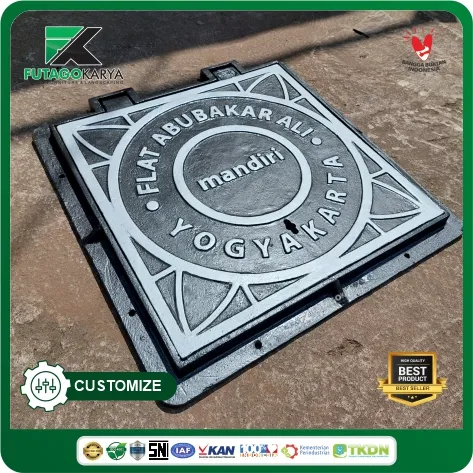 Manhole Cover Besi Cor