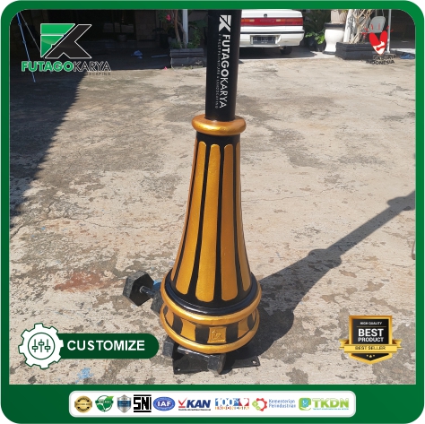 TIANG LAMPU CABANG LIMA PT PRADHITA BHUMI KONTRUKSI YOGYAKARTA 3
