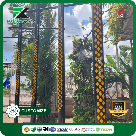 TIANG LAMPU TAMAN AL AZHAR JOGJA 3