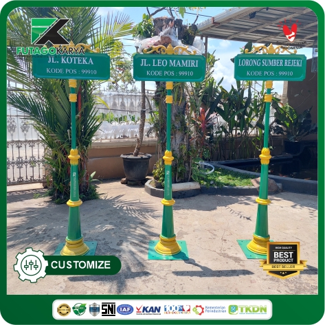 TIANG PAPAN NAMA CV WANO AMUNGKA PAPUA 2