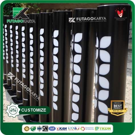 BOLLARD LAMPU KAI KLATEN 2