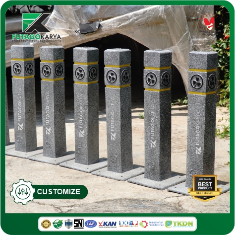 Bollard Jalan Trotoar