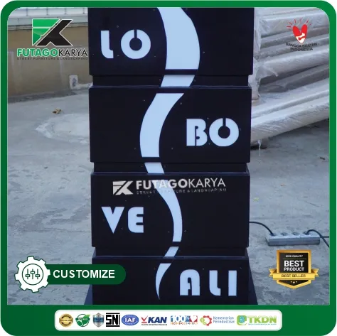 LAMPU TAMAN PROYEK BANGKA (FUTAKE) Type 2 1